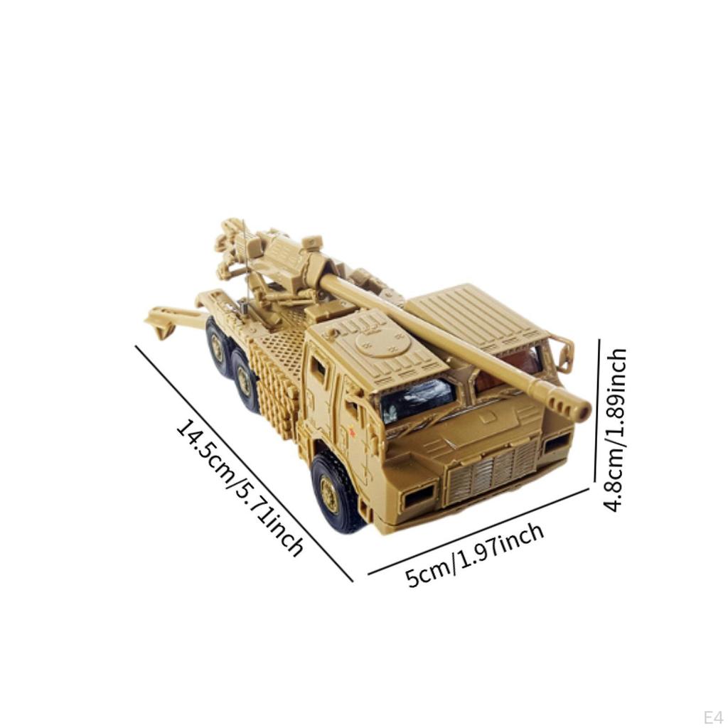 1/72 4D Tank Model Chariot Miniature Armored Vehicle Building Kit for