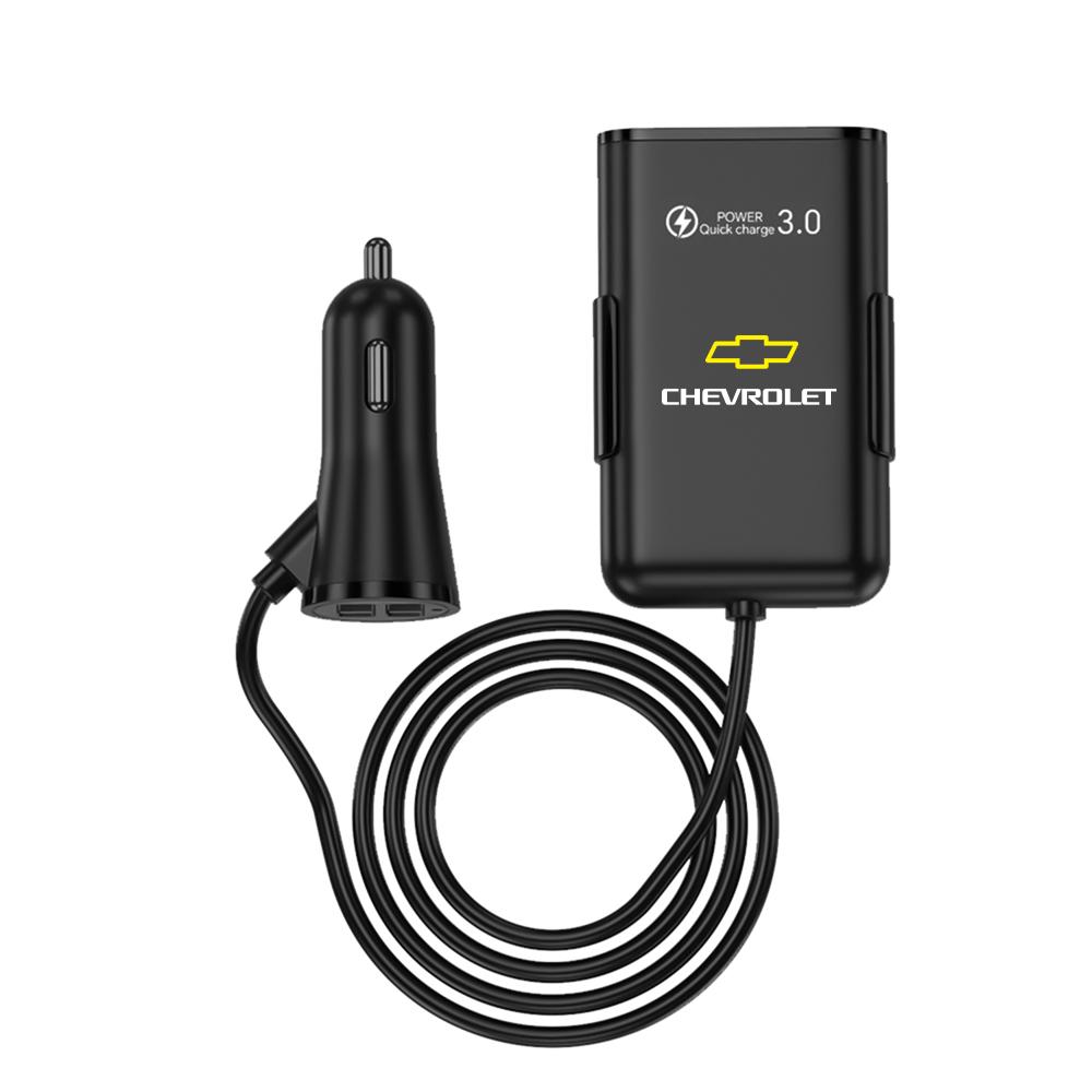 Car Fast Charger USB Type-C Ports Power Adapter Tools For Chevrolet Cruze Spark Captiva Suburban Camaro Malibu Silverado Tahoe