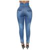 Women Fashion  Jeans Fix Sexy Print Ripped Jeans Plus Size Trousers