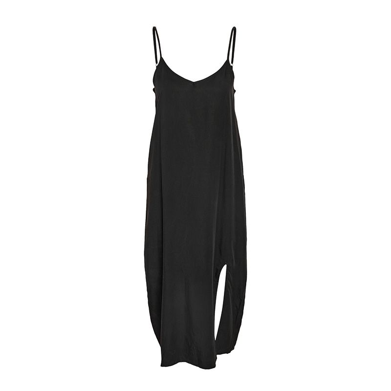 Women's Black Strapless Maxi Dress by NOISY MAY