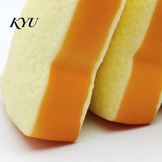 Simulated Toast Sensory Toy 1/2Pcs Stress Relief Toy, Sliced Bread Squeeze Adults Decompression Toys Soft Stretchy Fake Food Fidget for Kids