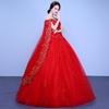 Large Size Big Size Wedding Dresses Resses Red Wedding Dresses Slender