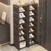 1PC Shoe Rack Storage Organizer Shoe Cabinets Shoes Storage Rack Space Saving Sneakers Organizer for Wall Corner Shoes Shelf