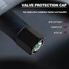 AAAJH1 Car Keychain Tire Valve Cap Car Styling Accessories For Skoda Octavia MK2 MK1 2 3 A5 A7 A8 Fabia Karoq Superb Rapid Kamiq Scala