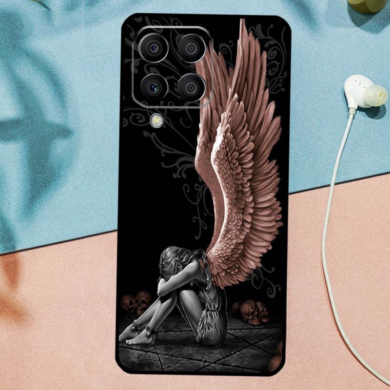 Фантастические крылья ангела для Samsung Galaxy M53 M33 M11 M21 M31 M12 M13 M14 M15 M35 M34 M54 M32 M52 M06 M16 M55 Чехол