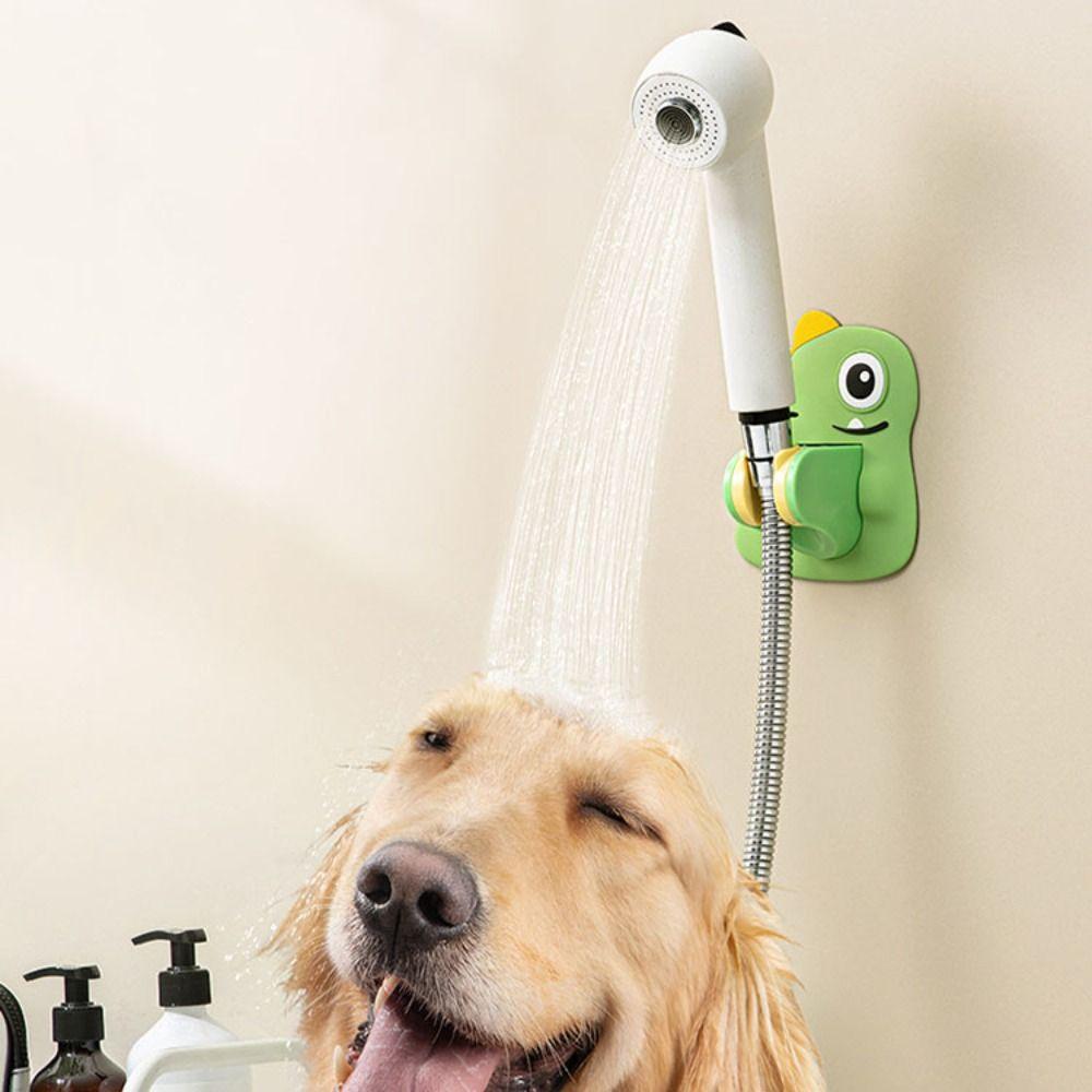 Мультяшный держатель для душевой головки, регулируемая основа для фиксации разбрызгивателя, аксессуары для ванной комнаты
