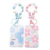 Student High-Value Flower ID Card Holder Kindergarten Pick-Up Bus Subway Access Badge Lanyard Keychain