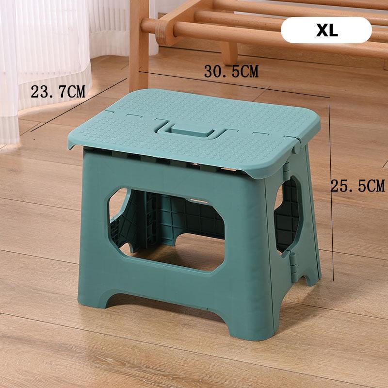 Modern Simple Outdoor Portable Plastic Bench Small Stool Folding Stool