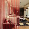 Hanging Tassel Stripe Curtain Polyester Panel Room Divider Line Curtain Window Blind 100*200cm