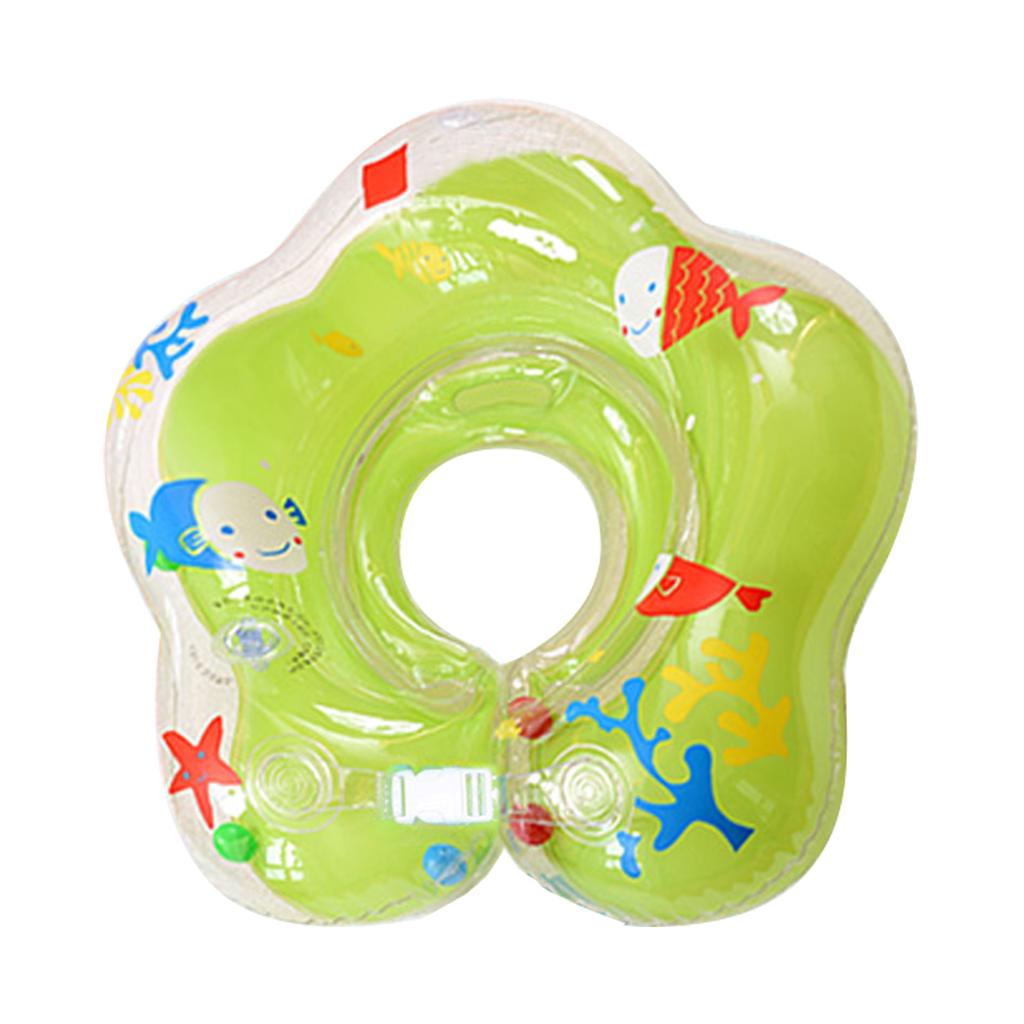 0-18months Baby Swimming Accessory Neck Ring Tube Safety Infant Float Circle for Bathing Inflatable