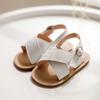 [BABYZZAM] Unisex PP Sandals White, BB243, 7000008824, Popular Korean Shoes