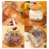 Large Capacity Clear Storage Jar Elegant Clear Glass Jar Storage Canister For Neat And Tidy Home Organization