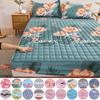 Хлопковое мягкое постельное белье, простыня, наматрасник, утолщенное стеганое покрывало, эластичные простыни, простыня, наматрасник, нескользящая простыня, пылезащитный чехол