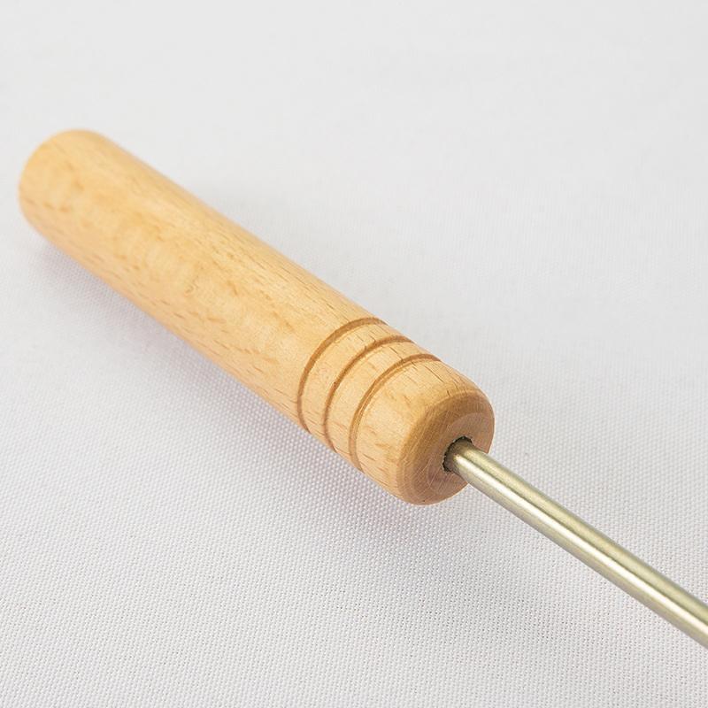 Malaysian Traditional Pie Tee Maker Top Hat Creative With Wood Handle Bakeware Gadgets Reusable Pai Tee Mould Fried Snack Tool