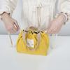 Food Storage Bags Dinner Container Canvas Small Handbag Lunch Box Drawstring Picnic Tote Lunch Bag