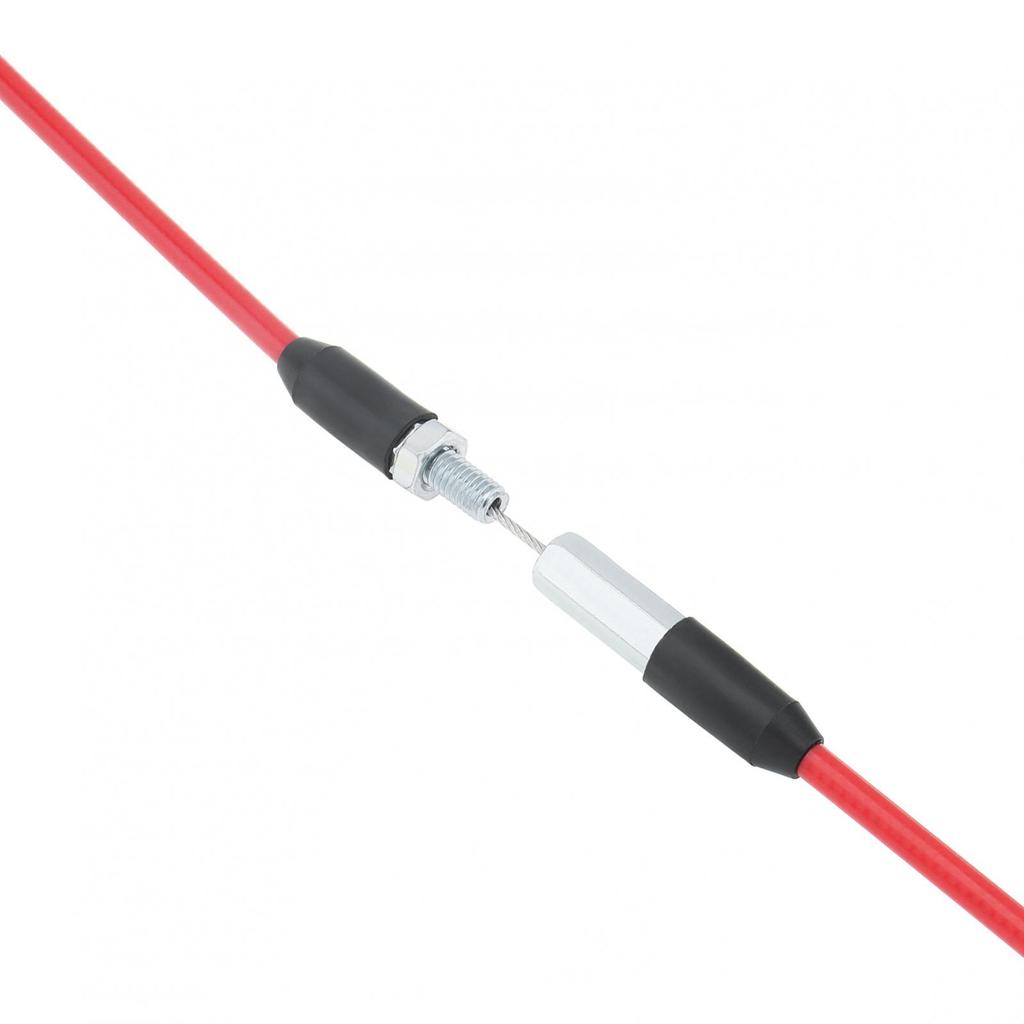 190cm Universal Durabled Motorcycle Throttle Cable Replacement Upgrade for Carburetor Bucket Adjustable Stainless Steel Line