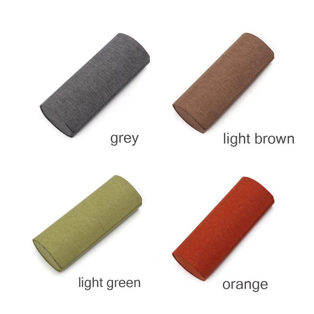 Handmade Pouch Bag Folding Eyewear Case Spectacle Case Sunglasses Protector Oval Glasses Box
