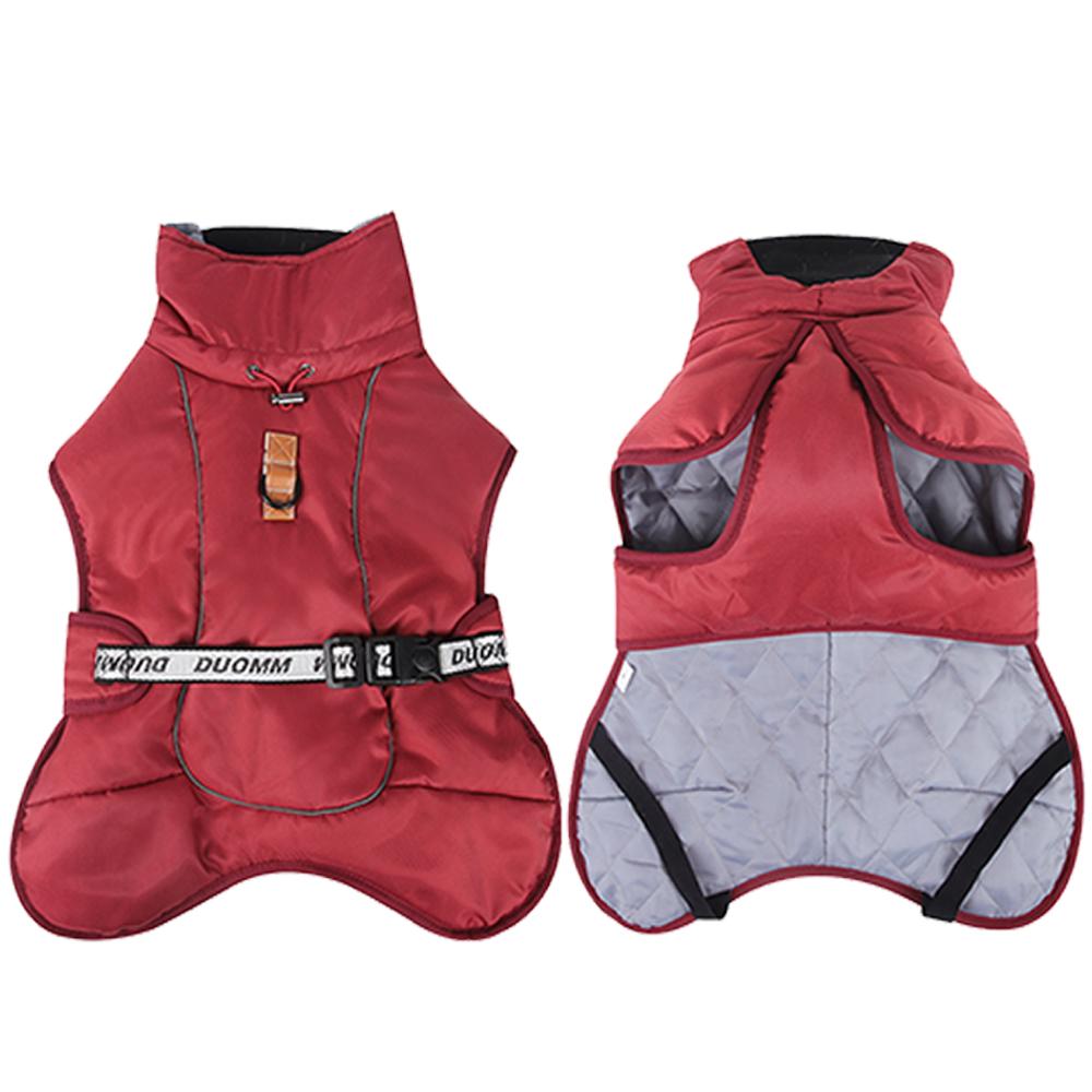 Светоотражающая куртка для больших собак, ветрозащитная зимняя теплая одежда для собак средних и больших собак, пальто лабрадора, костюм золотистого ретривера, наряды для питбуля