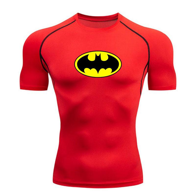 Men's Compression Workout T-Shirt, Breathable Quick Dry Athl