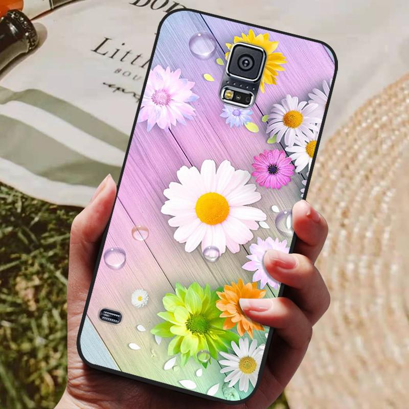 Чехол для Samsung S5 Милый Мягкий Силиконовый Задний Чехол для Телефона Для Samsung Galaxy S5 S 5 i9600 Чехол TPU Покрытие Для Samsung S5 Neo Fundas