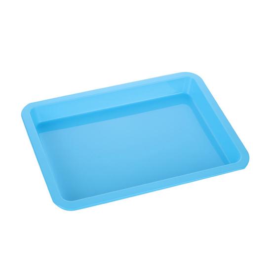 5 шт. подносов для хранения, яркий цвет, легко моющиеся, штабелируемые, многоцелевые