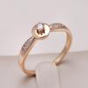 Slim White Zircon Finger Rings For Women Classic Wedding Party Jewelry