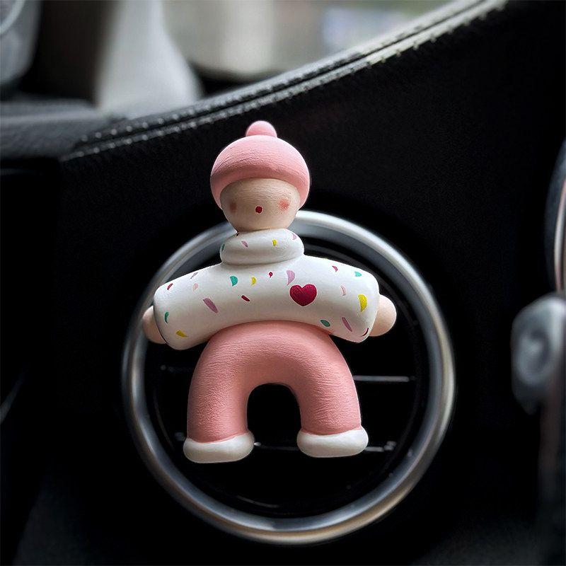 2024 New Arrival Creative Car Aromatherapy Perfume Car Vent Decoration Fragrant Stone Car Interior Decoration Ornament Gift