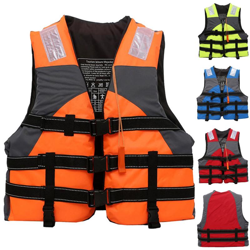 Взрослый Вспомогательный Плавучесть Водный спорт Каяк Лыжи Рыбалка Парусный спорт Спасательный жилет Куртка