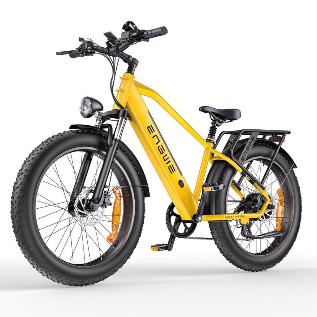 ENGWE E26 Electric Bike 26" Thick Tire 250W Motor 48V16AH Battery Max Range 140km