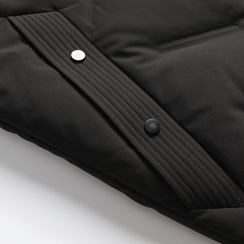 Мужской жилет Xue Zhong Fei 2025 с воротником-стойкой, 90% пух