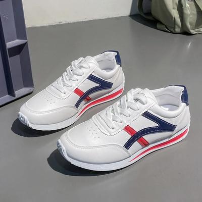 Кроссовки женские, новая спортивная обувь, женские маленькие белые туфли, модные удобные кроссовки, универсальные легкие повседневные кроссовки