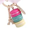Colorful Macaroon Keychain Cute Bag Charm Key chain) Keyring Pendant  Bag Decoration