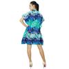 Bimba Women Bohemian Cotton Kaftan Short Indian Caftan Plus Size Beach Wear