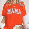 Vintage Floral MAMA EST 2026 TShirt Women Coquette Bow Print Casual Short Sleeve Tee New Fashion Mom Gift