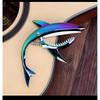 [Amazon exclusive brand] Guitar capo tasto one touch shark shark shape guitar capo acoustic guitar capo electric guitar for folk guitar ukulele High