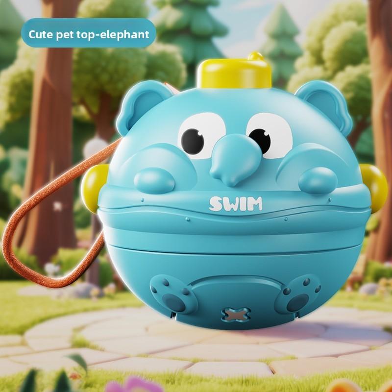 Cartoon Hamster Elephant Rabbit Gyroscope With Press And Collision Features For Parent Child Interactive Play