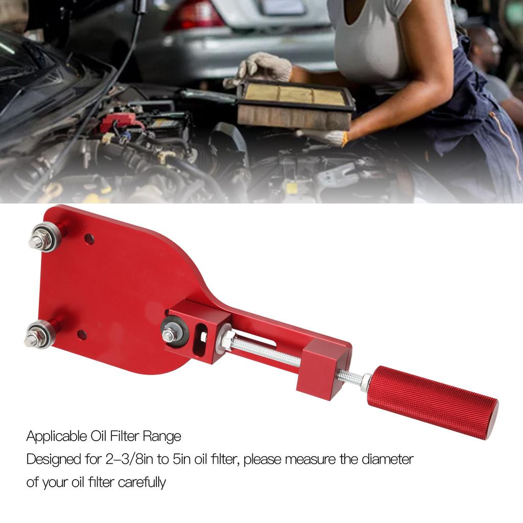 Нож для срезания масляных фильтров из цинкового сплава, высокая эффективность 77750 sy, для работы с фильтрами диаметром от 23/8 дюйма до 5 дюймов