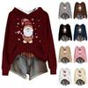 Sweatshirts For Women Knit Sweater Cute Shirt Fall Pullover Hooded Sweatshirt