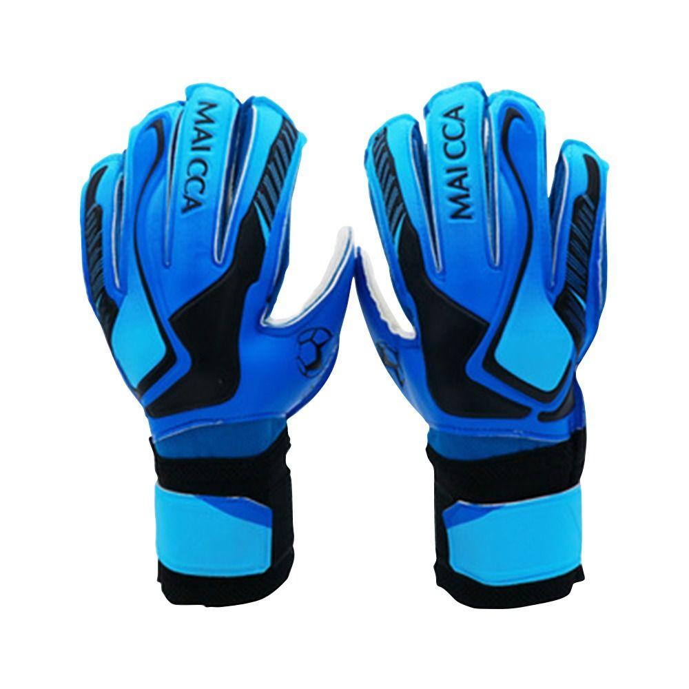1 Pair Wear-Resistant Game Goalkeeper Gloves Kids Football Goalie Gloves  Outdoor Sports