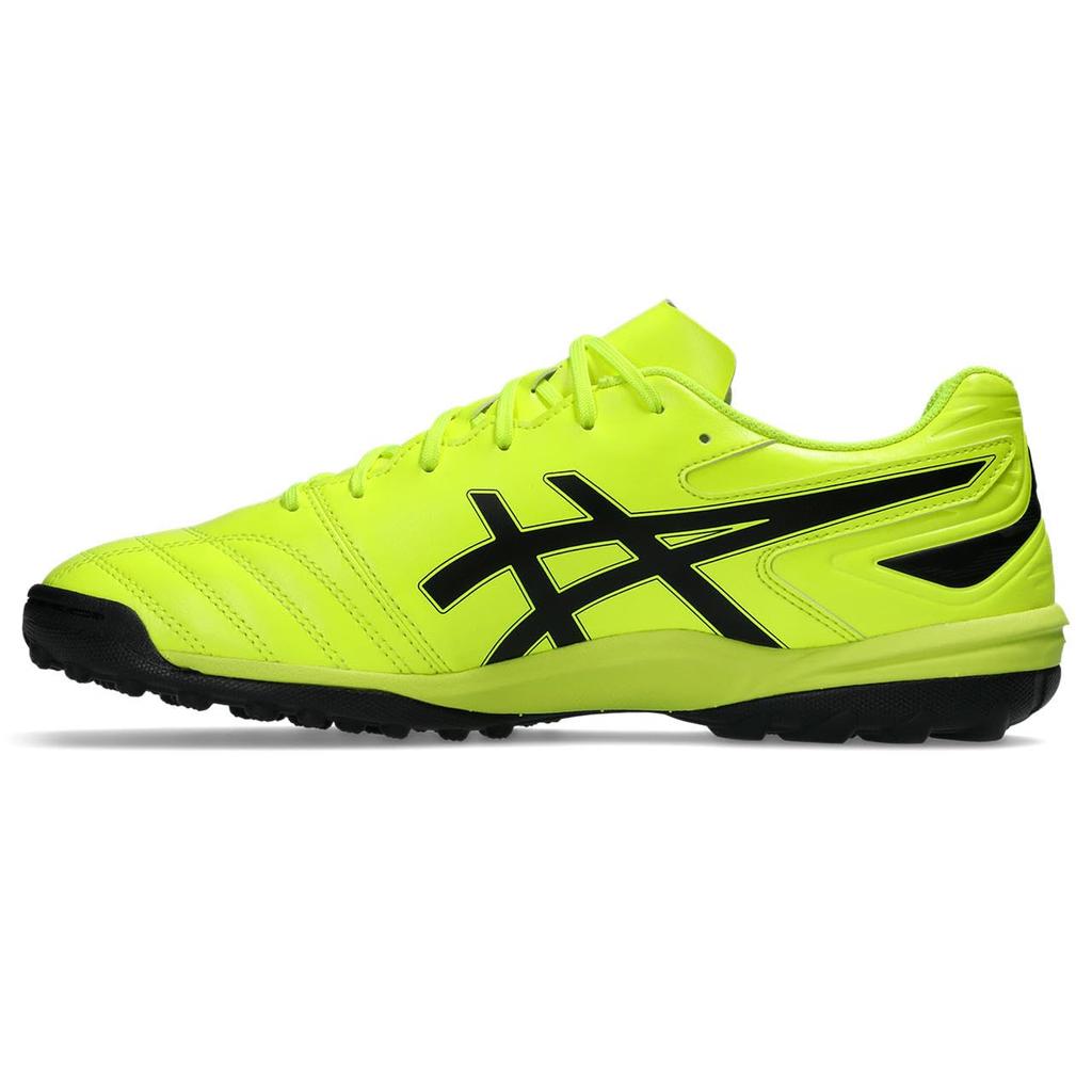 Asics DS LIGHT CLUB TF 1103A112 Soccer Unisex Size 750 Size 3E Shoes, Adult, (Safety Yellow/Black), 25.0 Cm,