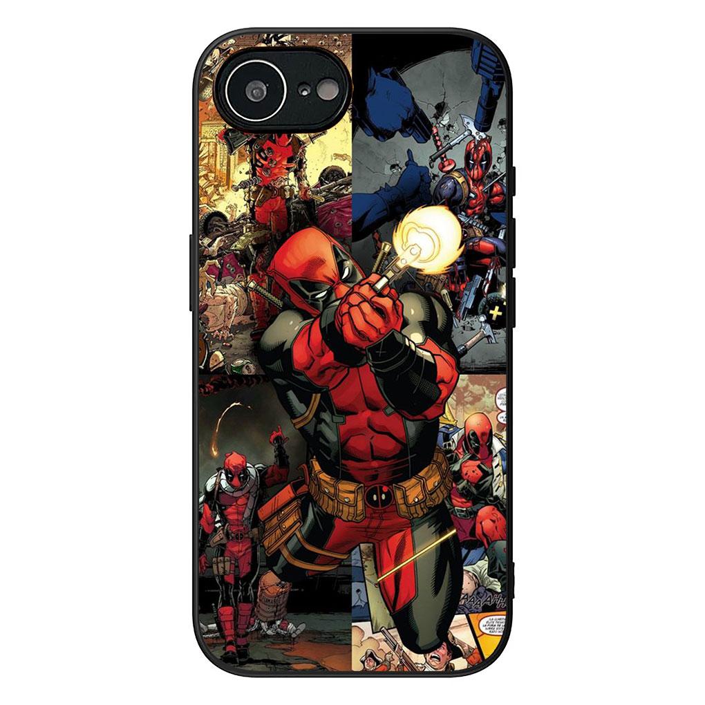 Dead Pool Deadpool Marvel Casing Phone Cover for Xiaomi Poco C75 C65 C71 C85 X7 X6 X5 M6 M7 F7 F8 Ultra F6 Pro Soft Case