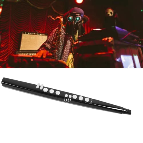 Electric Wind Instrument, 13-note Electric Blowpipe, Electronic Saxophone Blowpipe Rise/fall Button Wind Instrument, 15 Levels of Blow Sensitivity, LE