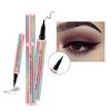 2 In 1 Liquid Eyeliner Pen Eye Liner Waterproof Pencil Long-lasting Liquid Eyeliner Makeup Cosmetics