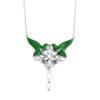 Серебряная цепочка с кулоном-звездой Арвен Evenstar Модная цепочка Звезда Сумерек Женский кулон
