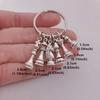 Creative Chess Pendant Keychain Chess Pieces Key Ring Purse Bag Car Key Chain Christmas Jewelry Gifts