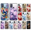 Butterfly Rose Flower Phone Case For Moto G84 G23 G24 G31 G32 G41 G51 G52 G53 G54 G71 G82 G42 G62 G200 G Play G Stylus