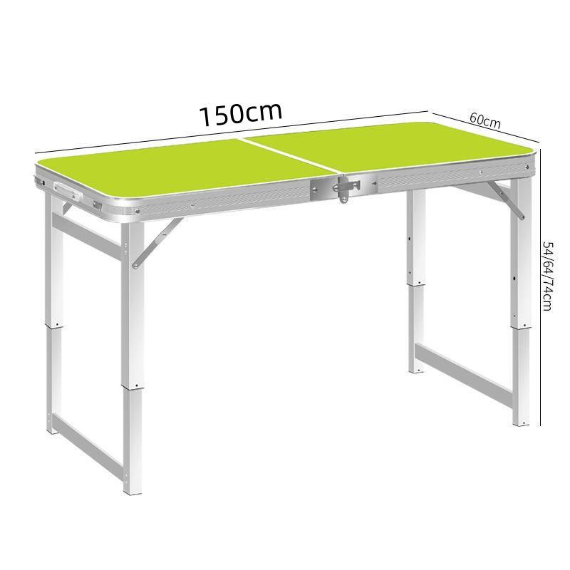 Adjustable Folding Table and Chair Set for Outdoor Markets, Camping, and Picnics
