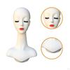 Female Mannequin Head Display Stand Manikin Holder for Glasses Jewelry Scarves