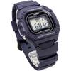 Casio Стандартные цифровые часы W-218H-2A Синие Унисекс Водонепроницаемые Легкие
