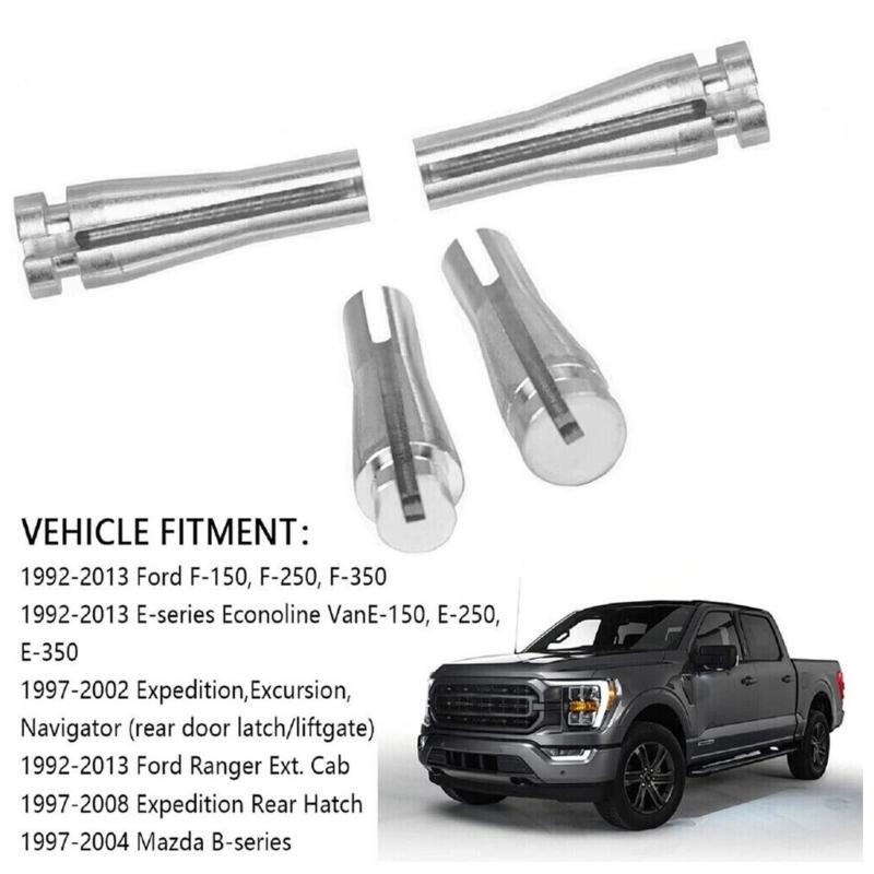 4 шт. комплект для ремонта концов троса двери грузовика, подходит для F-150 F-250 F-350 E-150 E350 F2UZ-15266A46-A экскурсионный навигатор